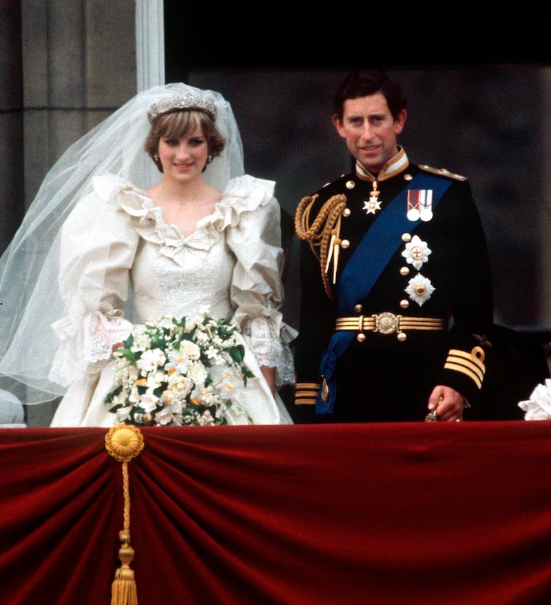 June 29. 1981: Prince Charles And Princess Diana marry. Getty
