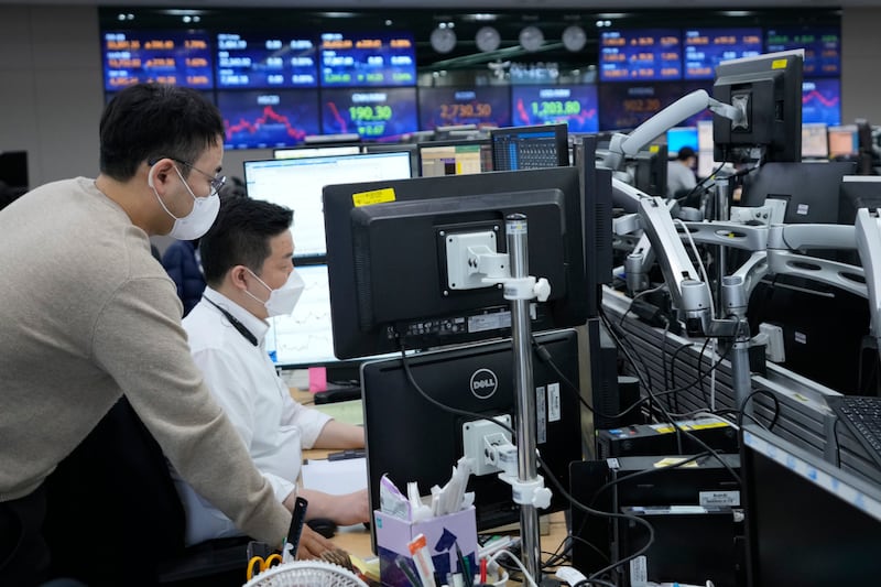 Asian stock markets rebounded on Thursday and oil prices climbed after the head of the Federal Reserve said he supports a smaller rise in interest rates than some expected. AP