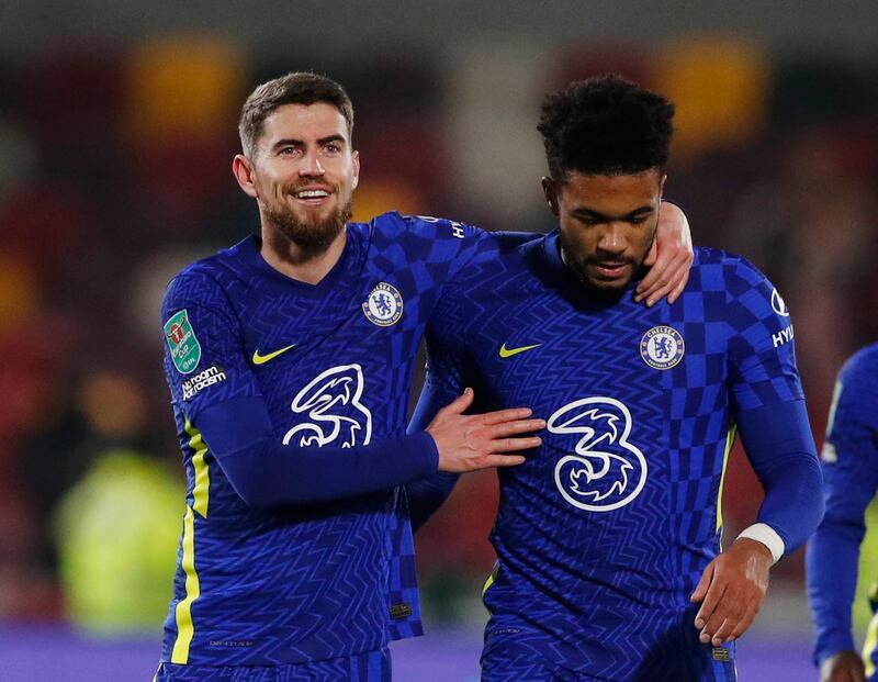 Reece James (for Simons 65’) – 7. The right-back is no stranger at having a crack at goal and he had a chance with a free-kick into the box but Fernandez was equal to it.  Reuters