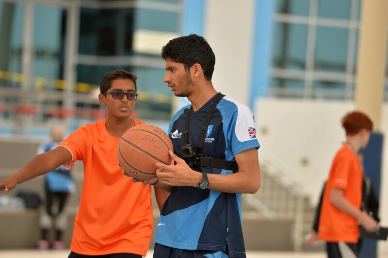 Basketball Event. Photo: Mathew Thomas Gems Wellington Academy Silicon Oasis