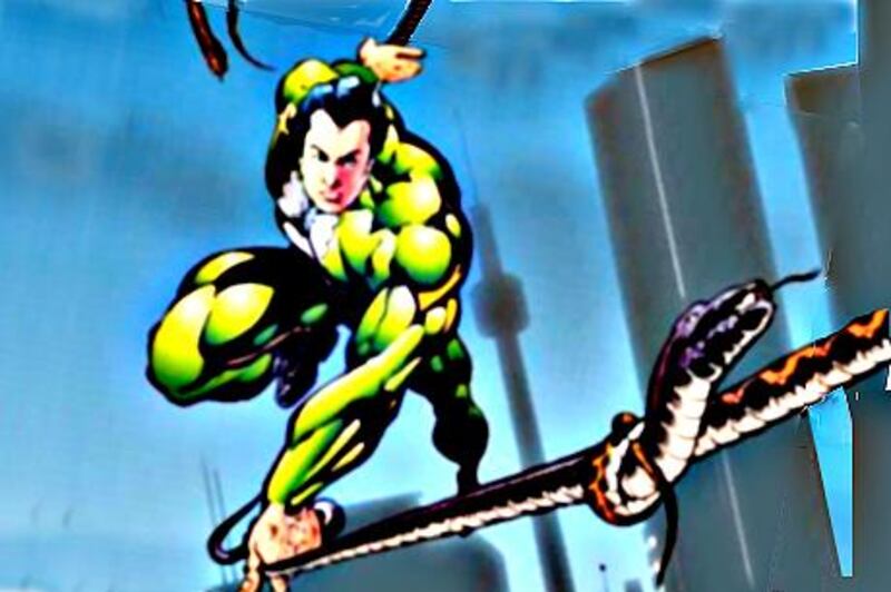 Nagraj, one of India's best-known home-grown superheroes.