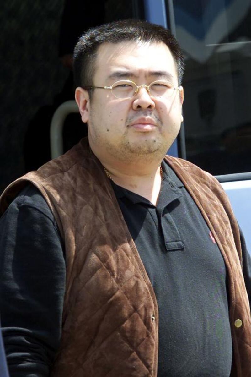 North Korean leader Kim Jong-un’s half brother Kim Jong-nam was assassinated in Malaysia in February 2017. AFP