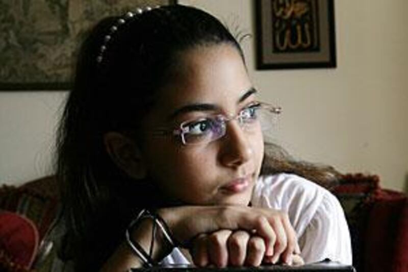 Noorhan Sami, a 13-year-old Egyptian.