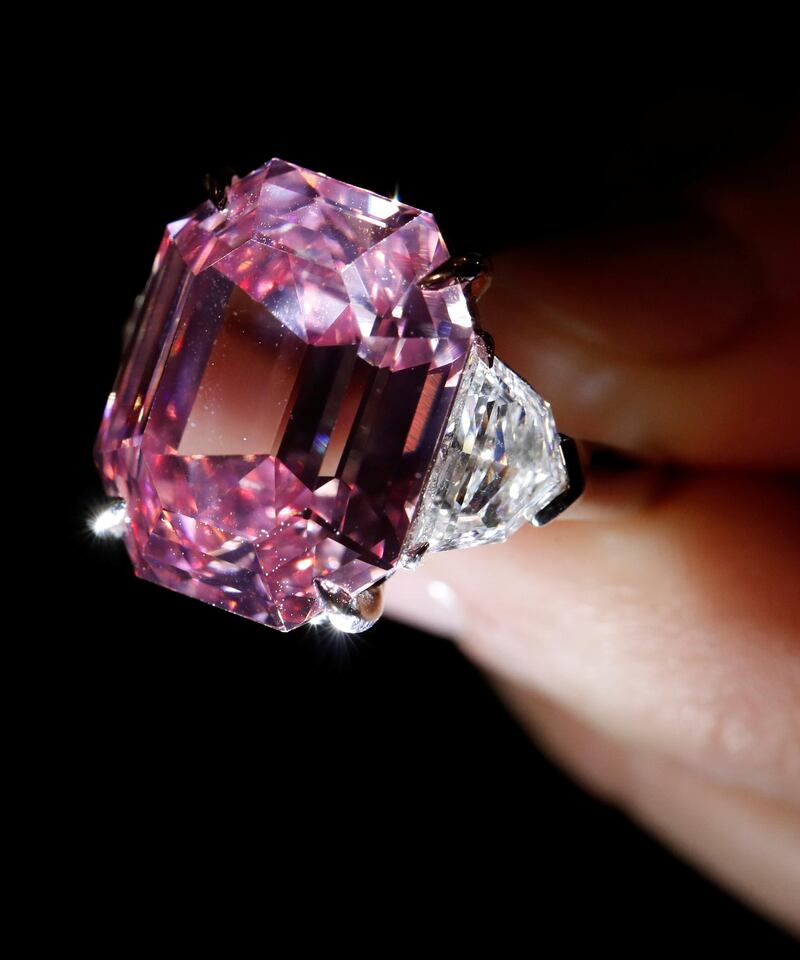The stone was immediately rechristened the "Winston Pink Legacy" by its buyers. Reuters