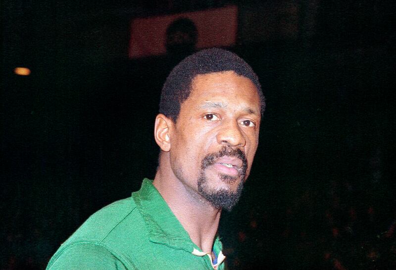 Bill Russell of the Boston Celtics is shown in 1968. AP