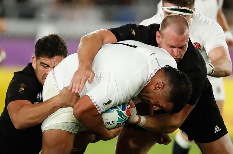 1. Mako Vunipola (England). Like his fellow prop Kyle Sinckler, Vunipola is often the first England player to receive the ball after a breakdown. His tally of 16 carries in the match was bettered only by his brother, Billy. AFP