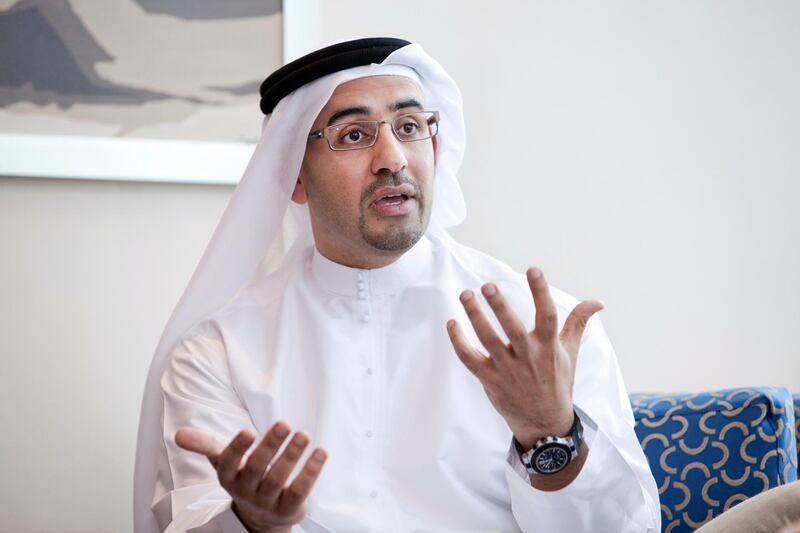 UAE - Dubai - Jan 22 - 2012: His Excellency Abdullah Lootah, Secretary General of Emirates Competitiveness Council, during an interview at Emirates Towers. ( Jaime Puebla - The National Newspaper )