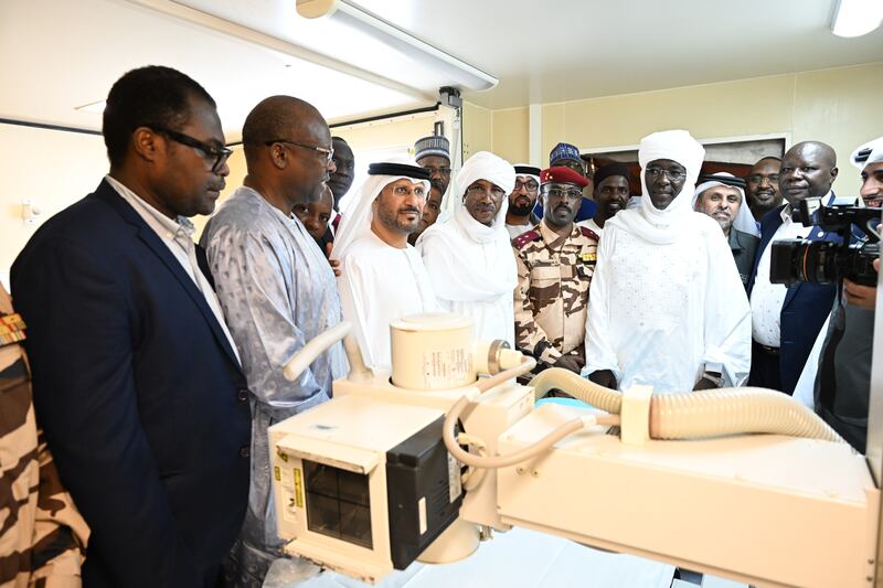 Mr Al Shamsi was also joined by representatives of the Emirati institutions supervising the implementation of the project and the Emirati medical team.