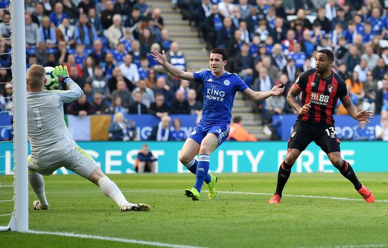 Goalkeeper: Kasper Schmeichel (Leicester) – Made a brilliant save from Callum Wilson when Leicester were 1-0 up. They went on to defeat Bournemouth 2-0. Getty Images