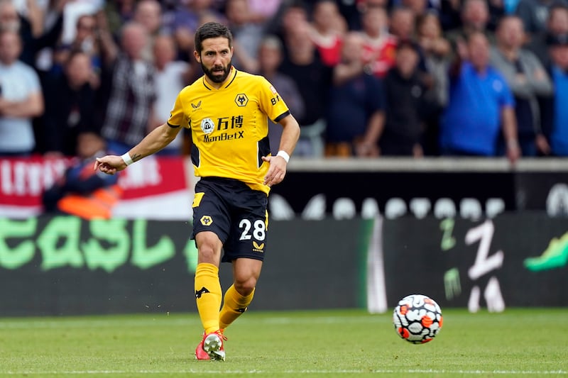Joao Moutinho 7 - An assured performance alongside Neves with Wolves looking the better side on the day. The Portuguese midfielder took care of the ball that helped control the game in both attack and defence. EPA
