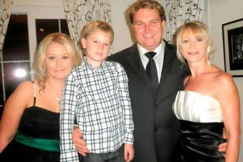 Juliette Alexander and her husband David with their son Trent and stepdaughter Siobhan Jensen. Courtesy Juliette Alexander