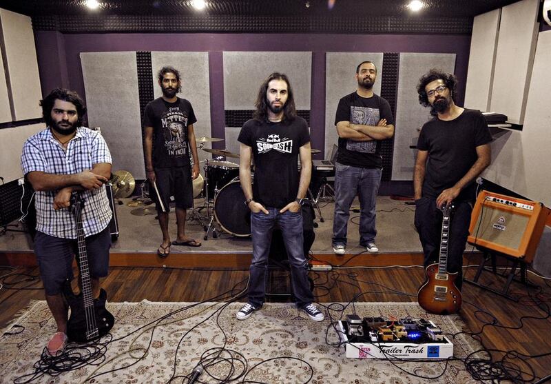 EYE features Kaveh Kashani on bass, Josh Saldanha on drums, Bojan Preradovic on lead vocals and guitar, Gorgin Asadi on keyboards and Mehdi Gorjestani on lead guitar. Jeff Topping for The National. Jeff Topping For The National  