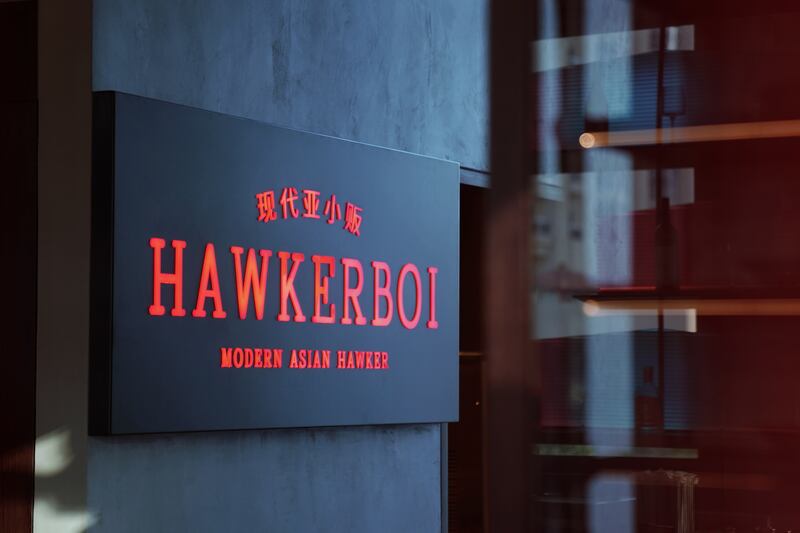 Hawkerboi has opened in The Park, a three-in-one concept in JLT. Photo: EatX