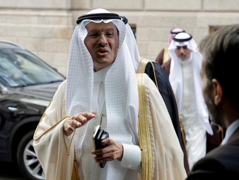 Saudi Arabia's Minister of Energy Prince Abdulaziz bin Salman. Reuters