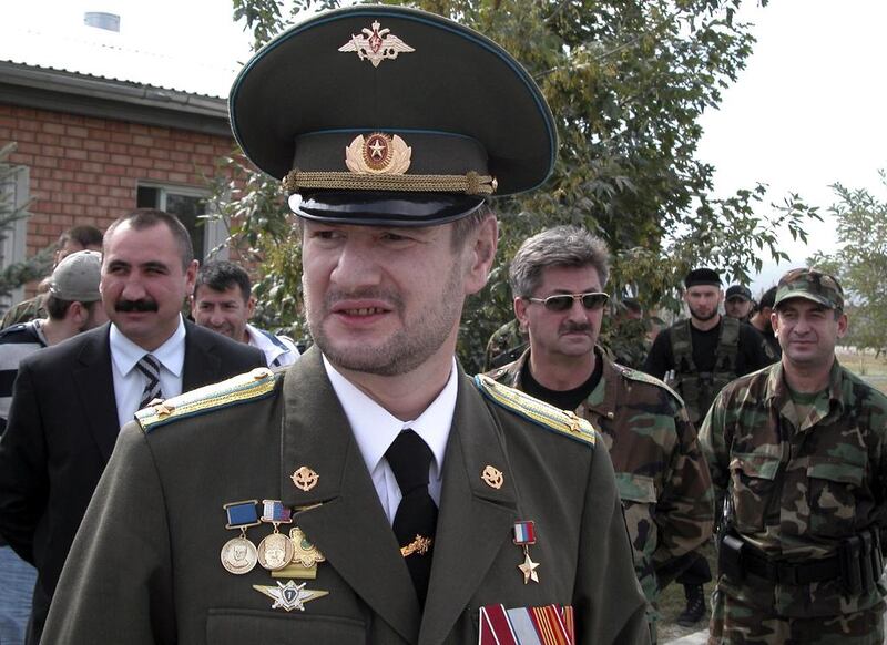 Sulim Yamadayev, pictured here in Grozny, Chechnya in 2007, was murdered in a car park in Jumeirah Beach Residence, Dubai in March 2009. AP Photo