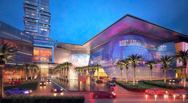 The work for the Meydan One mall is expected to take 23 months to complete. Courtesy The Meydan Group
