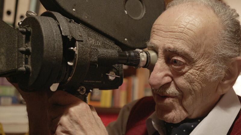 A still from 'Un Certain Nasser', directed by Badih Massaad and Antoine Waked, looks at the life of filmmaker Georges Nasser. Courtesy Abbout Productions