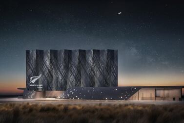 The latest rendering of New Zealand's Dh194 million Expo 2020 pavilion. Courtesy New Zealand at Expo. 