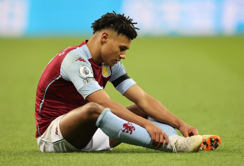 Ollie Watkins - 6, The striker was anonymous for large periods of the game but it is his header flicking off Clark that got Villa’s only goal of the game. Reuters