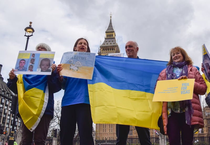 Homes for Ukraine allows Ukrainian citizens and their family members to come to the UK if they had a named sponsor. SOPA