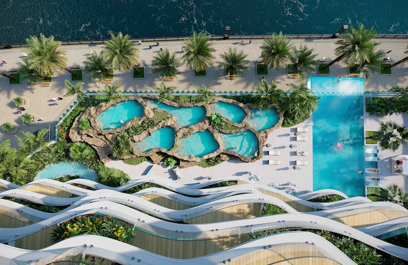 Chic Tower is Damac's second collaboration with de Grisogono. Photo: Damac