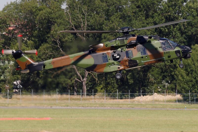 An Airbus Helicopter NH90 Caiman. The firm is urging Germany to consider European manufacturers for helicopter deal. Pascal Rossignol : Reuters