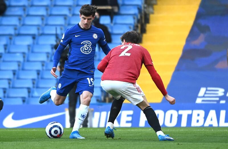 Mason Mount - 7: Relentless running and pressing which would delight his manager. Excellent driving run into United box just after hour mark needed last-ditch challenge by McTominay to prevent shot on goal. Chelsea’s main attacking threat in second half. AP