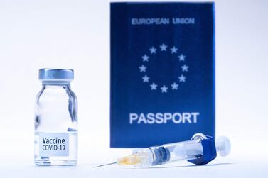Vaccine passports pose an ethical dilemma in a world of vaccine inequity. AFP