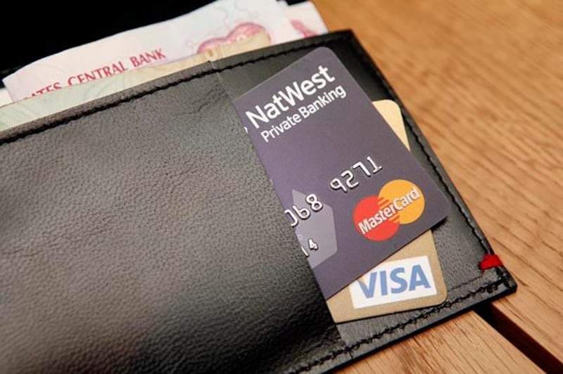 DUBAI, UNITED ARAB EMIRATES,  August 05, 2012. STOCK IMAGES of VISA and Mastercard credit cards shot at MAKE Business hub located in JBR. (ANTONIE ROBERTSON / The National)