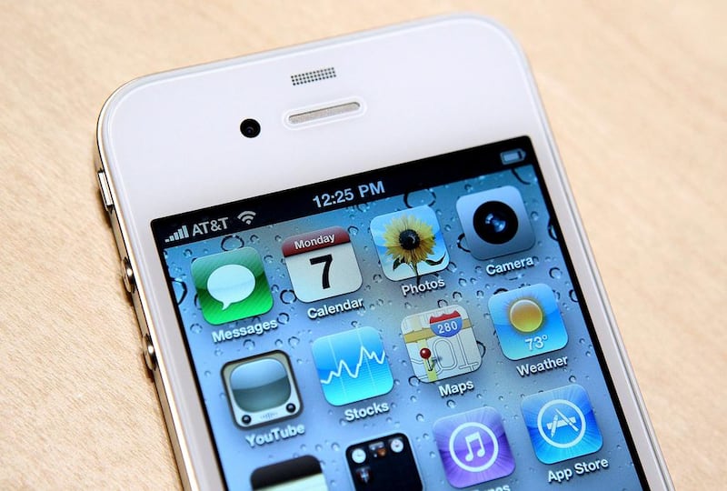 13. Apple iPhone 4 - with 1.2 per cent of the UAE market. Justin Sullivan / Getty Images / AFP