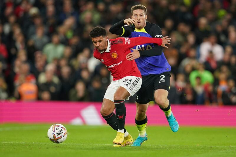 Jadon Sancho 8 - Not as involved as the other forwards until he teed Fernandes up after 25, but he was effective out of possession. Five key passes. Struggled to beat a man but playing in that team with that performance must lift his confidence. AP
