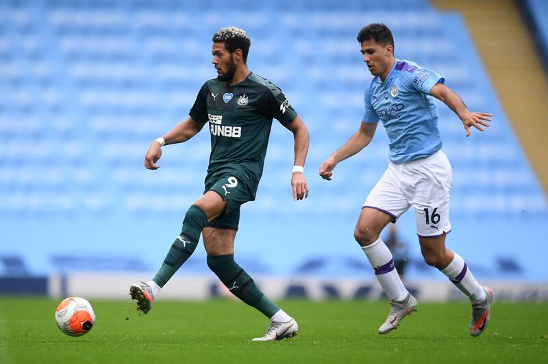 Joelinton - 5: Hard to be too critical of the Brazilian because Newcastle were never set up to support him. Reuters