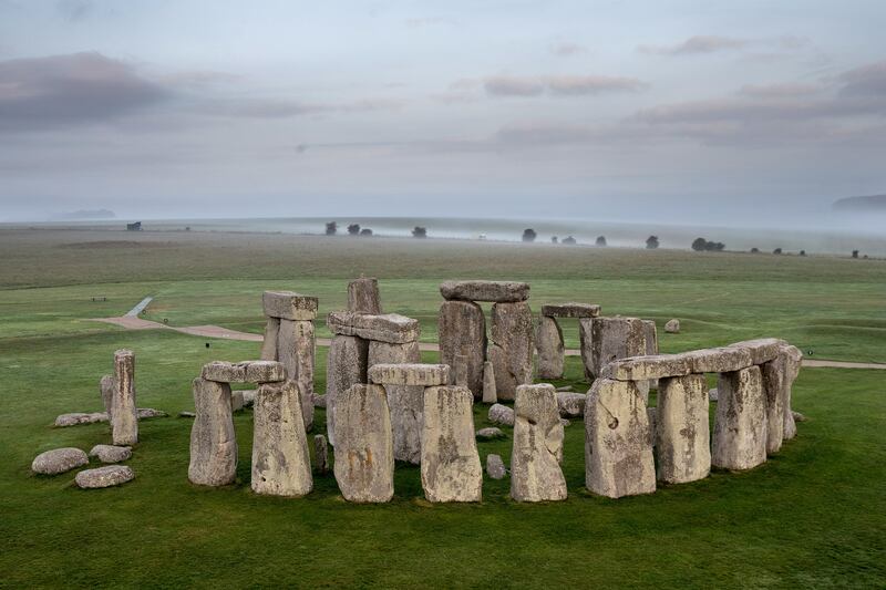The prehistoric stone circle of Stonehenge is one of the 33 world heritage sites in the UK. Getty