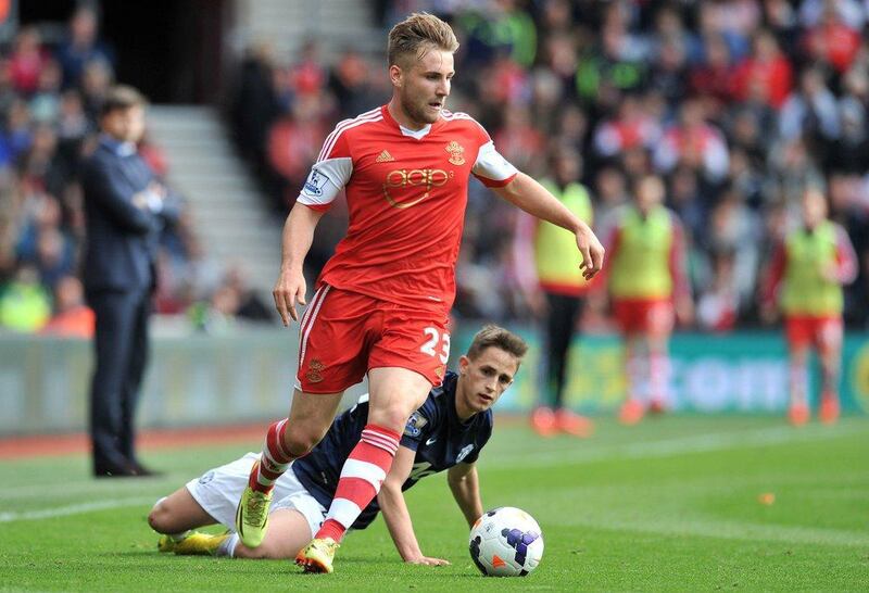 Left-back: Luke Shaw, Southampton. Precocity personified. The teenager surged forward with intent and ability. Performed too well for Saints, who will now struggle to keep him. Glyn Kirk / AFP