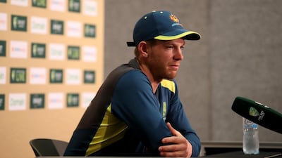 Tim Paine speaks to the media ahead of Australia's second Test match against India in Perth. EPA