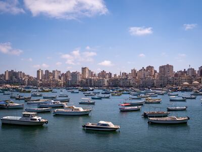 Alexandria is surrounded by the Mediterranean Sea. Photo: Unsplash