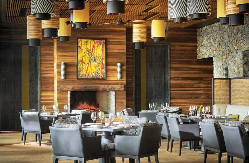 The resort's main bar and restaurant Nest serves seasonal, organic cuisine.