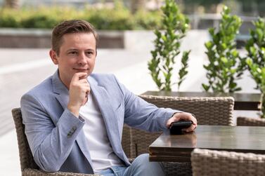 Ivan Kroshnyi, serial investor and founder of Dubai-based sustainable urban mobility start-up Eco Way. Photo: Eco Way