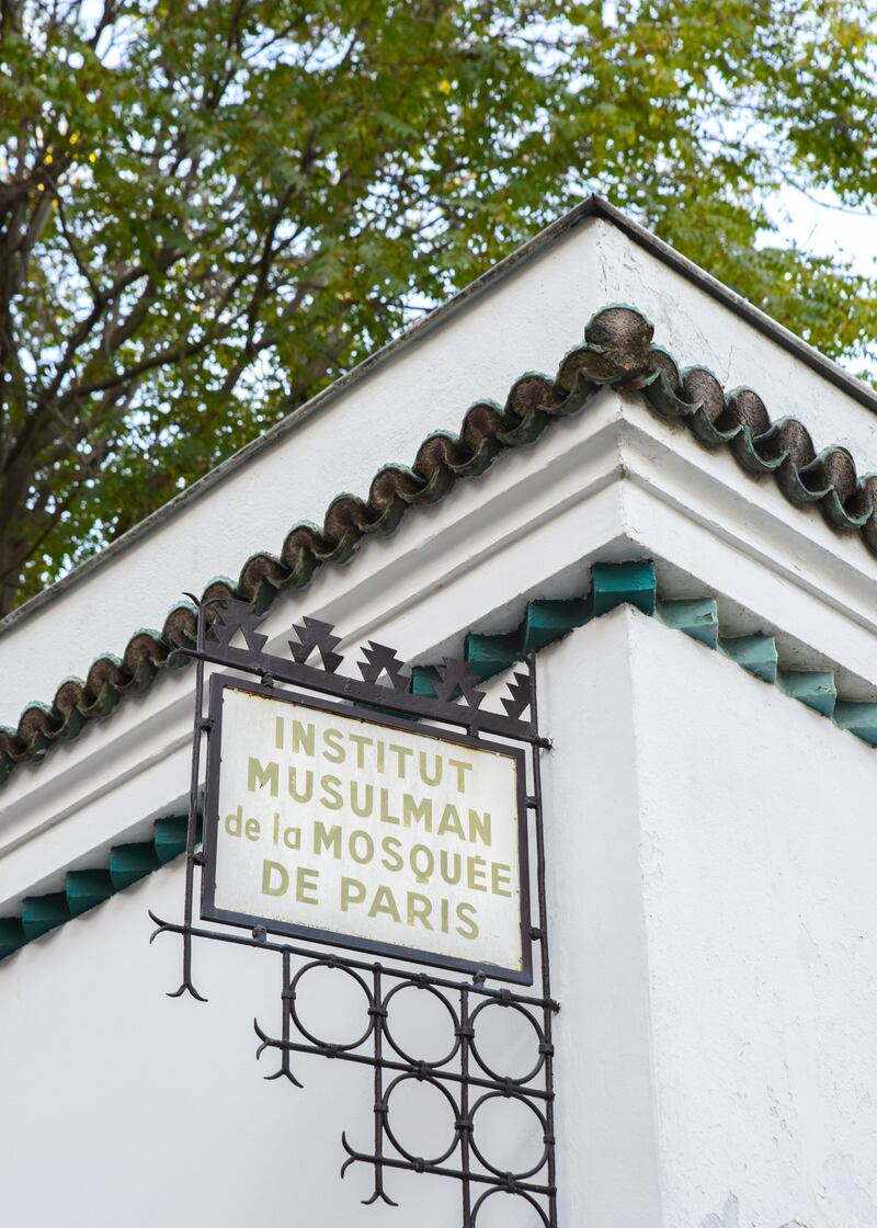 The building was dedicated to the many Muslim soldiers who fought for France during the First World War.