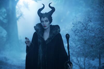 A handout photo of "MALEFICENT" showing Maleficent (Angelina Jolie) (Frank Connor / Disney)