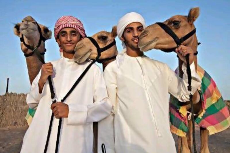 Pupils at Al Dahma's School for Secondary Education in Al Ain recently held a contest to write about camel racing