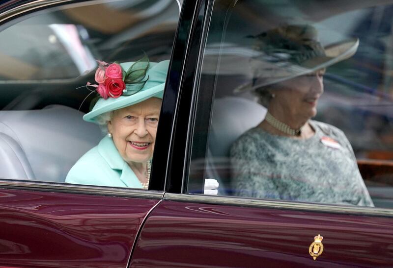 Queen Elizabeth II leaves Royal Ascot. PA Images