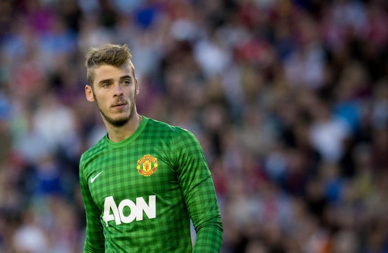 David De Gea appeared in 37 Premier League matches for Manchester United this season. Jonathan Nackstrand / AFP