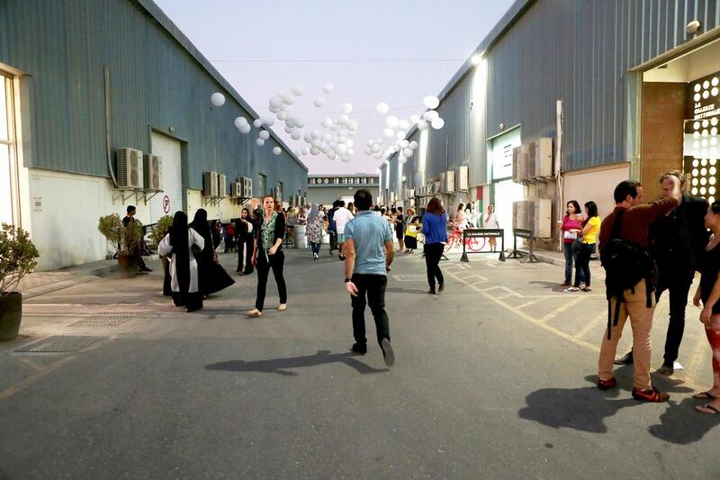 Alserkal Avenue in the Al Quoz area of Dubai. Christopher Pike / The National