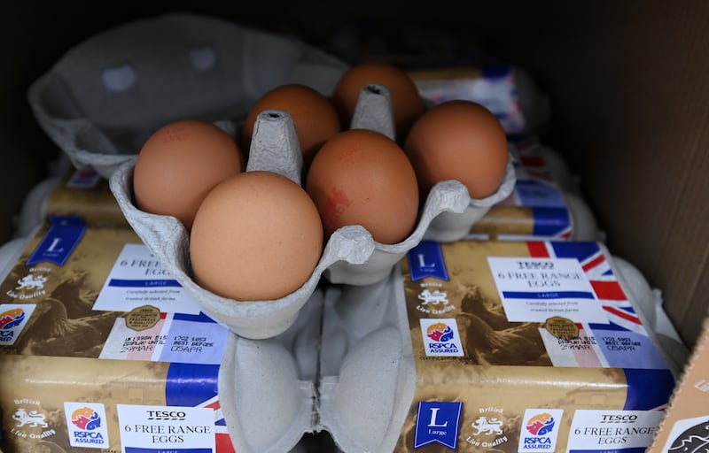 Rising feed costs mean higher prices to consumers for items such as eggs. EPA