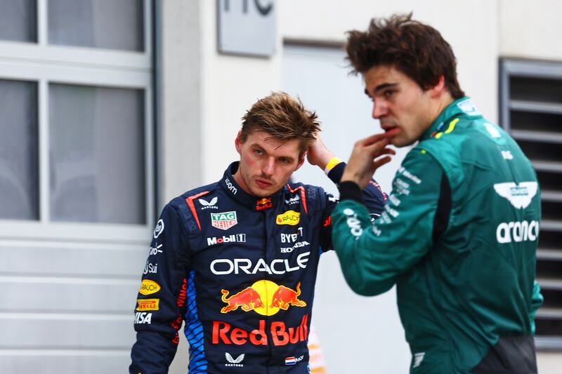 Max Verstappen suffered a late collision in Austria on Sunday. Getty Images