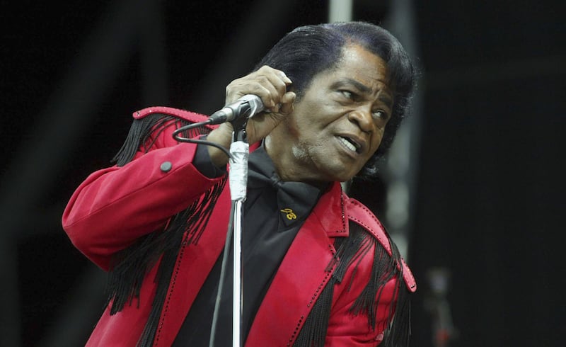 The late funk singer James Brown teamed up with Egyptian singer Hakim for the impressive 'Leila'. Getty