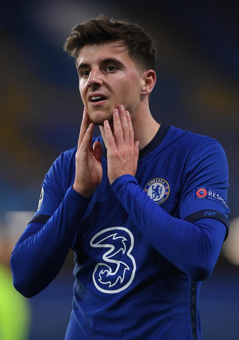 Mason Mount - 5, Struggled to create much and was booked for pulling Suso’s shirt after losing the ball. EPA