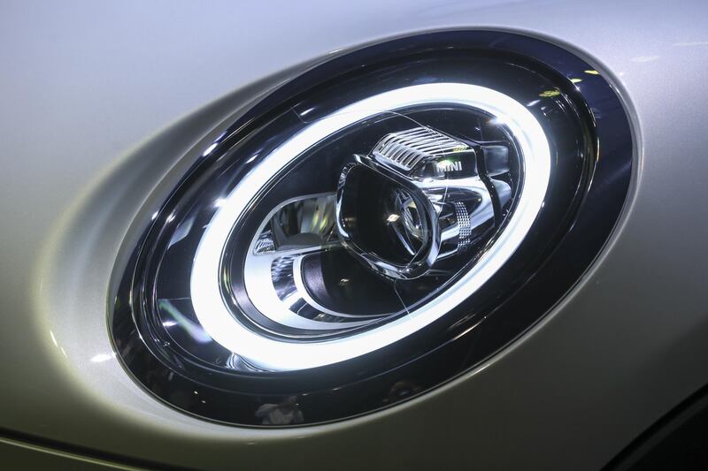 A headlight detail. Bloomberg