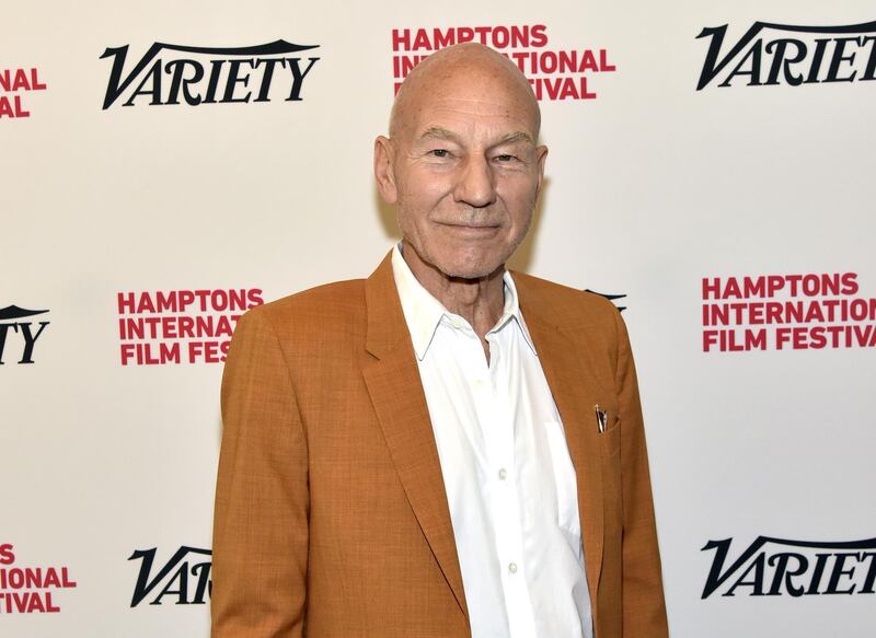 EAST HAMPTON, NY - OCTOBER 07:  Actor Patrick Stewart attends the red carpet for Variety's 10 Actors To Watch photo call at Nick & Toni's during Hamptons International Film Festival 2017  - Day Three on October 7, 2017 in East Hampton, New York.  (Photo by Eugene Gologursky/Getty Images for Hamptons International Film Festival)